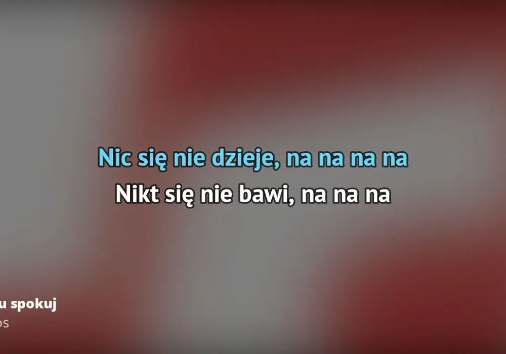Tekst piosenki jaki tu spokój - odkryj emocje i tęsknotę w słowach