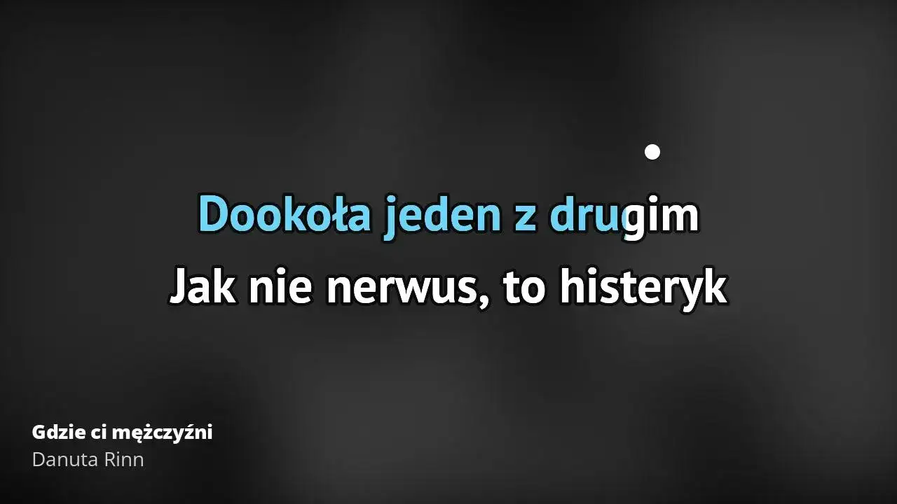 Zdjęcie Tekst piosenki Gdzie ci mężczyźni - emocje i prawdziwe wartości
