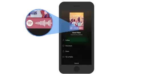 Zdjęcie Jak udostępnić Spotify na Instagramie i zaskoczyć znajomych muzyką