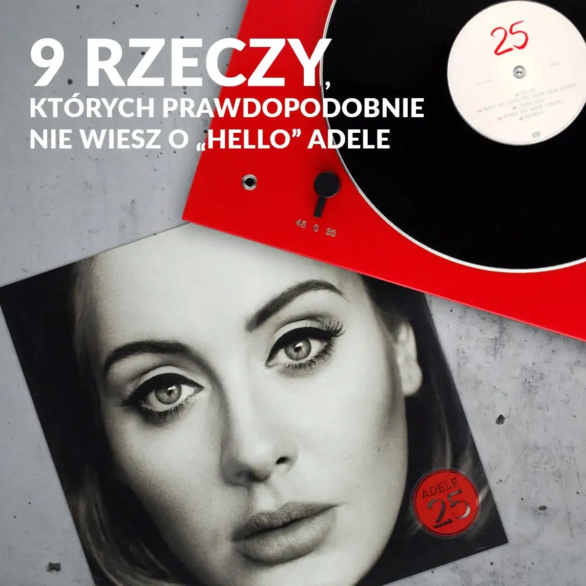 Zdjęcie Kto śpiewa Hello? Odkryj, dlaczego Adele porusza serca słuchaczy